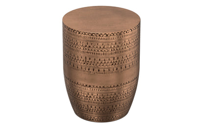 Antique Copper | Johnsen Large Metal Accent Table