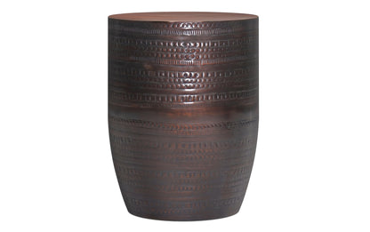 Oil Rubbed Bronze | Johnsen Large Metal Accent Table