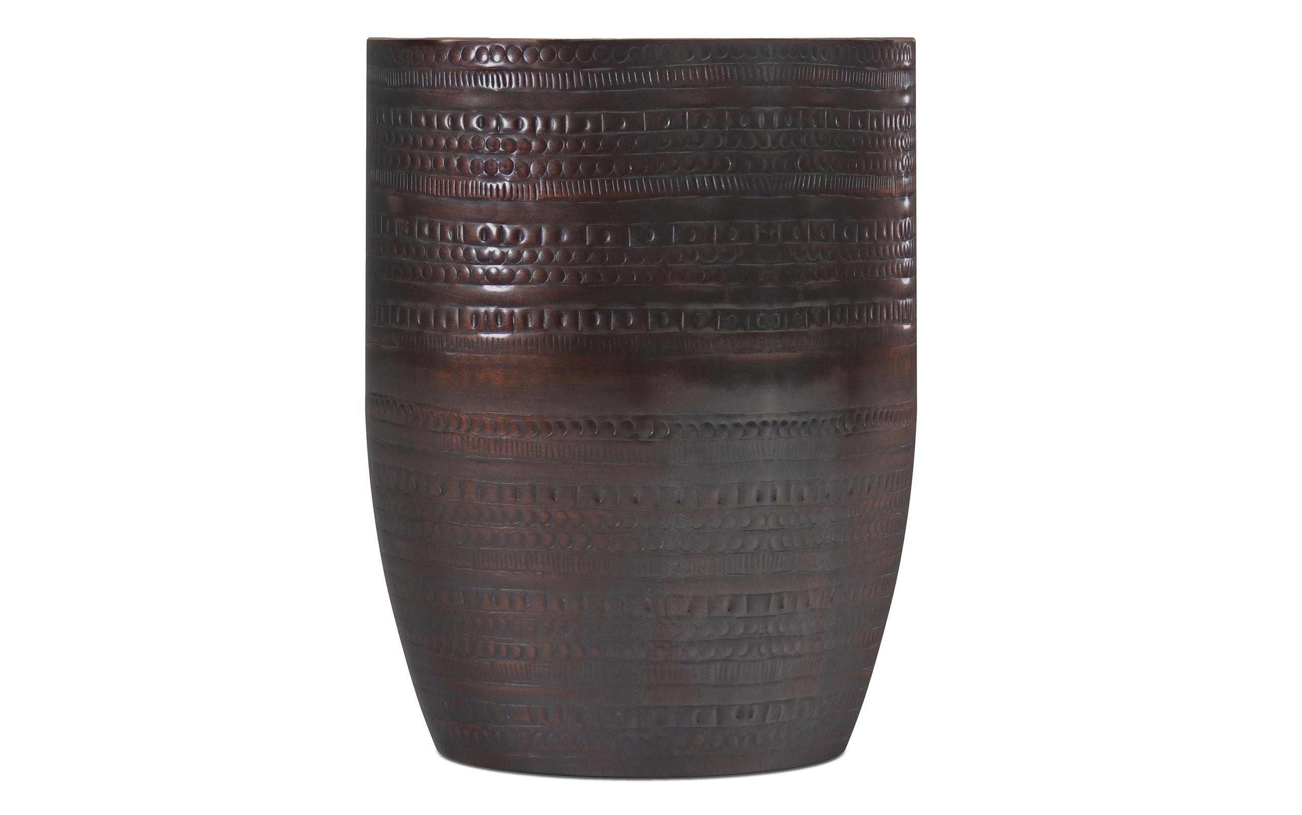 Oil Rubbed Bronze | Johnsen Large Metal Accent Table