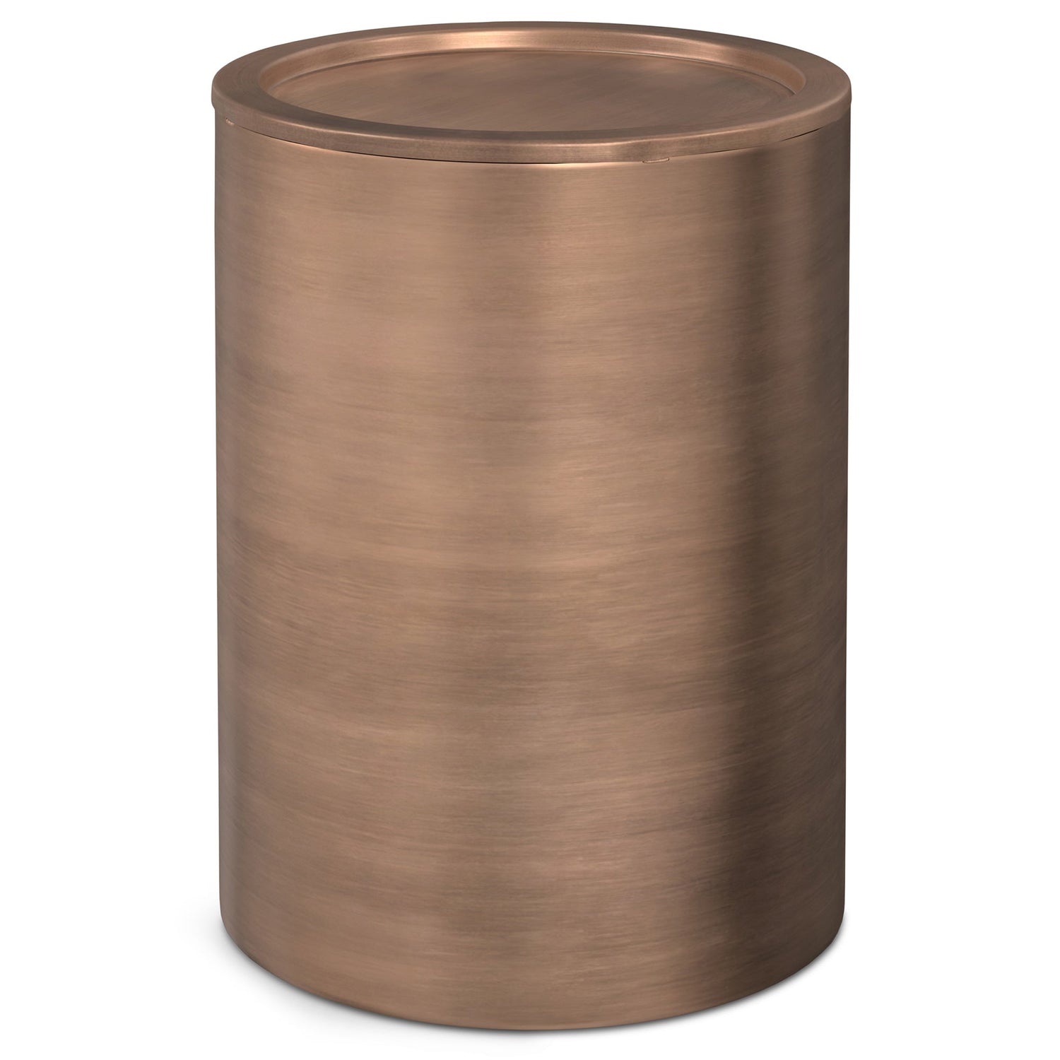 Antique Copper Smooth | Corbin Metal Side Table