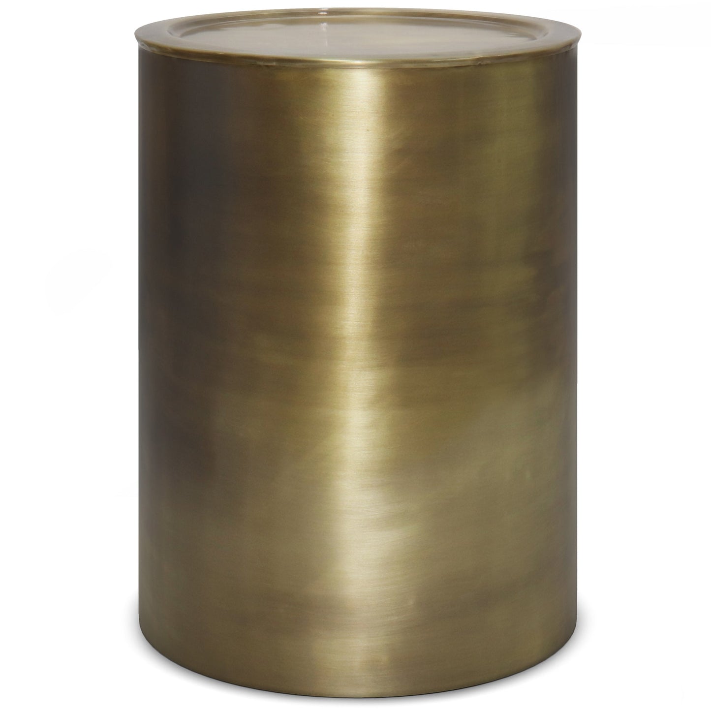 Antique Gold Smooth | Corbin Metal Side Table