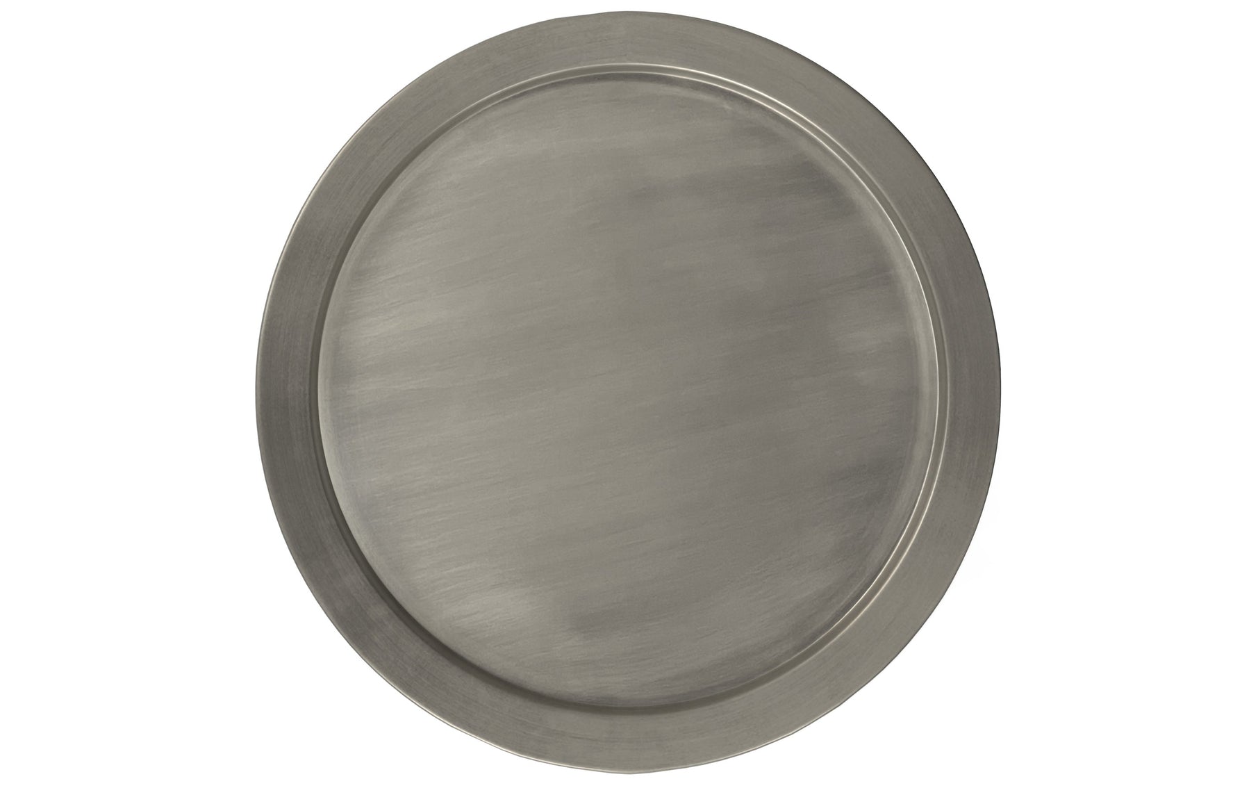 Antique Silver Smooth | Corbin Metal Side Table