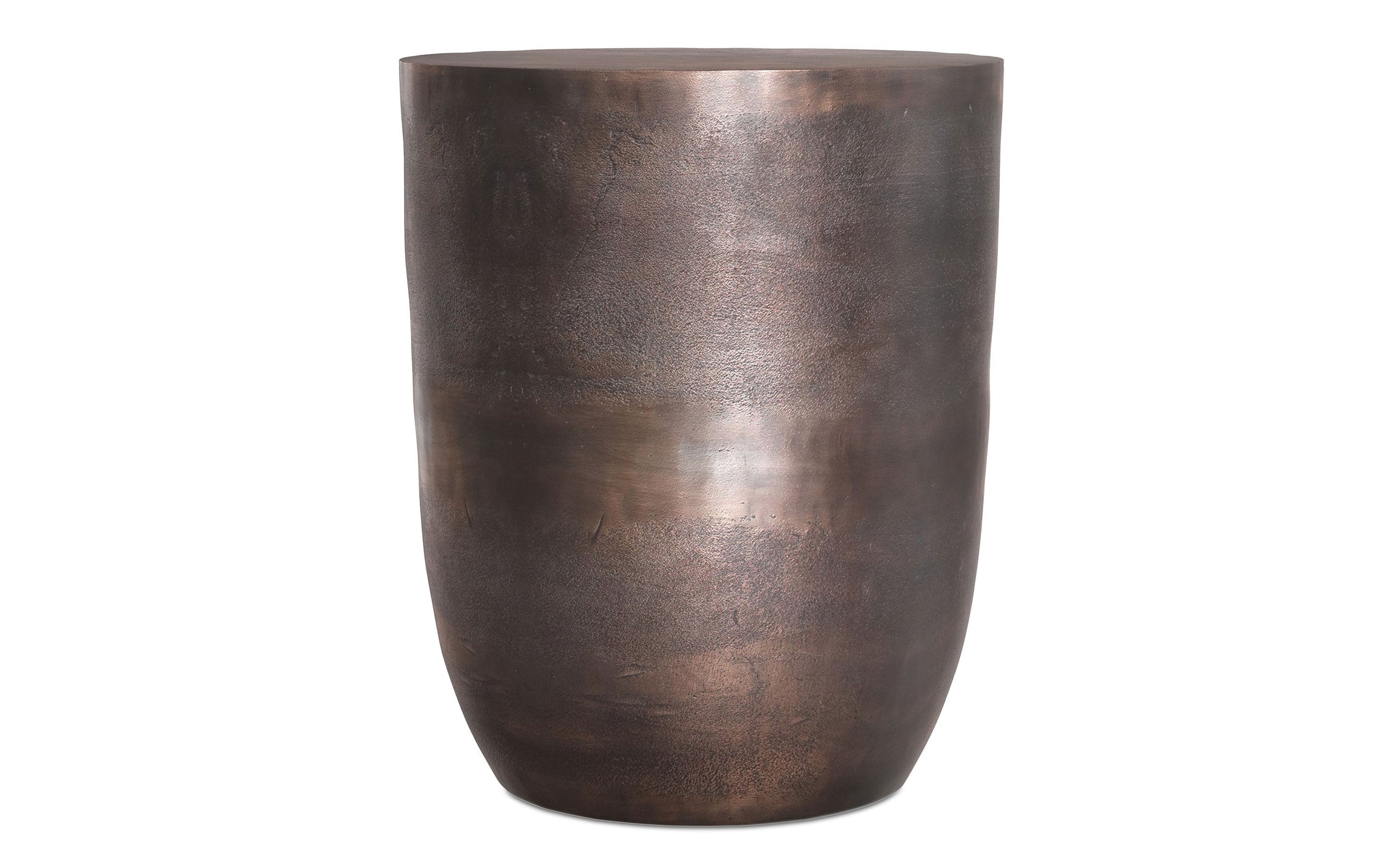 Antique Copper | Morris Metal Accent Table