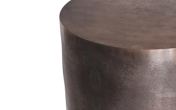 Antique Copper | Morris Metal Accent Table