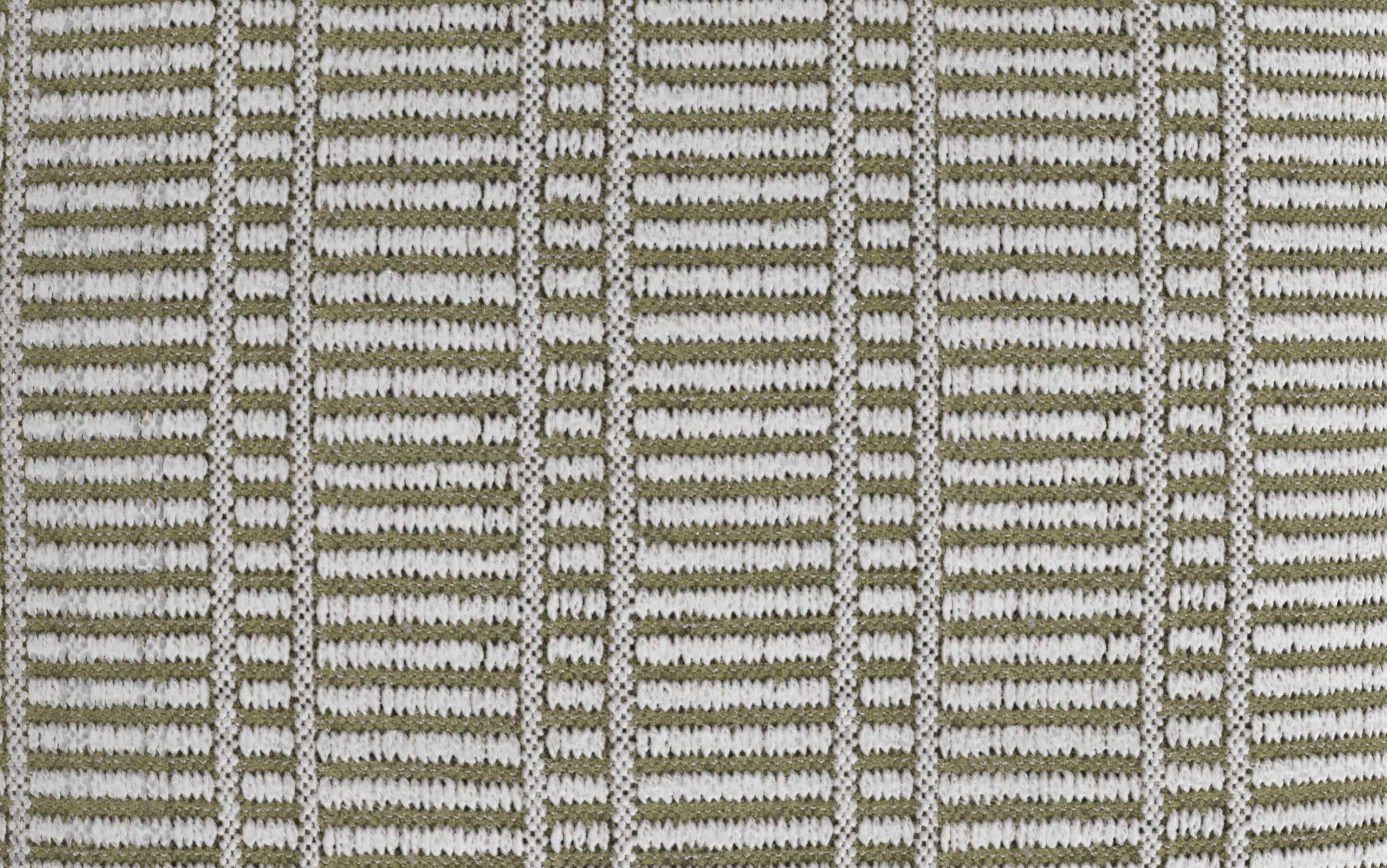 Natural/Travertine/White | Safford Square Woven Outdoor/ Indoor Pouf