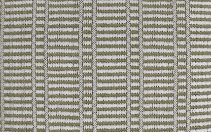 Natural/Travertine/White | Safford Square Woven Outdoor/ Indoor Pouf