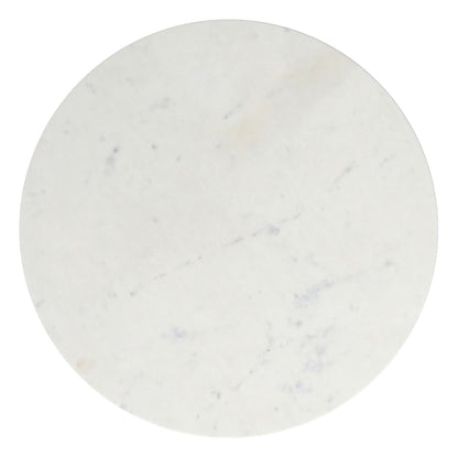 White Marble/Antique Silver | Osborne Dining Table