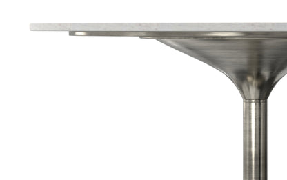 White/Antique Silver | Osborne Dining Table