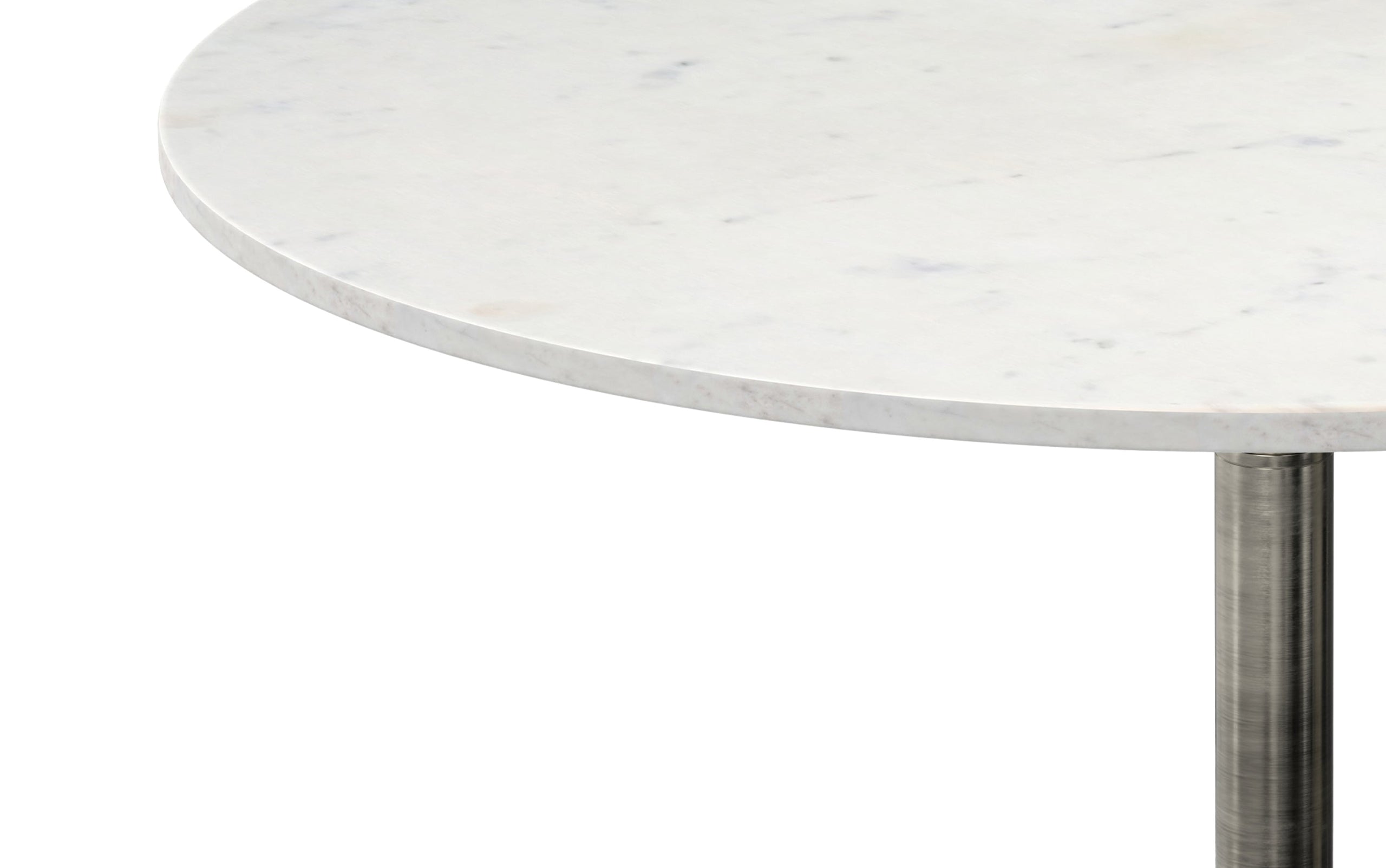 White/Antique Silver | Osborne Dining Table