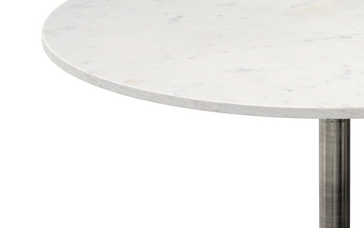 White/Antique Silver | Osborne Dining Table