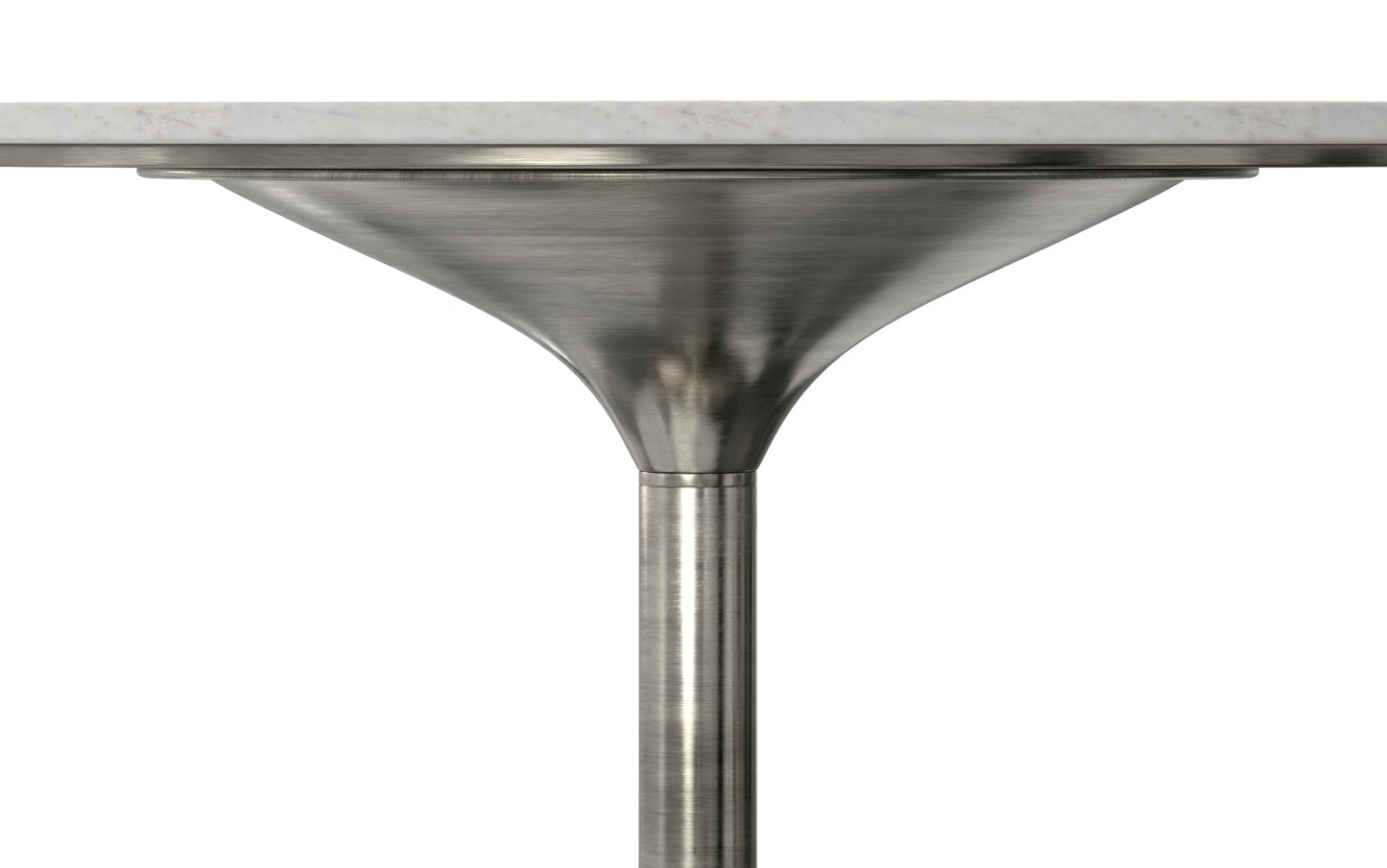 White/Antique Silver | Osborne Dining Table