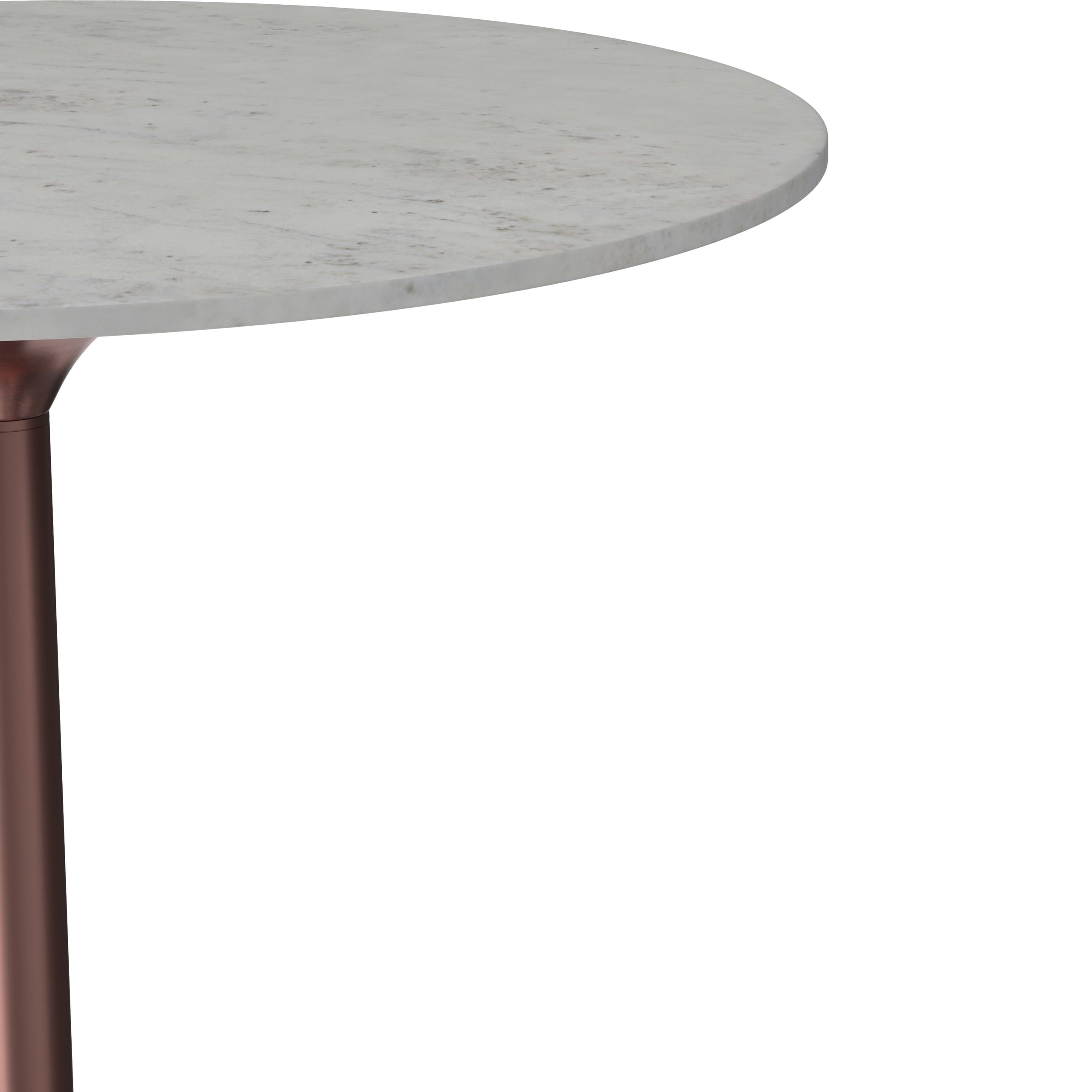 White/Copper | Osborne Dining Table