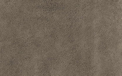 Distressed Smoky Grey Brown Distressed Vegan Leather | Dover Vegan Leather Storage Ottoman