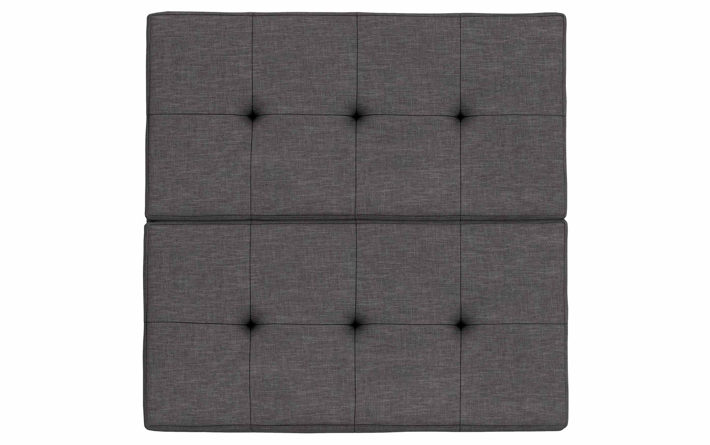 Slate Grey Linen Style Fabric | Dover Lift Top Coffee Table Storage Ottoman