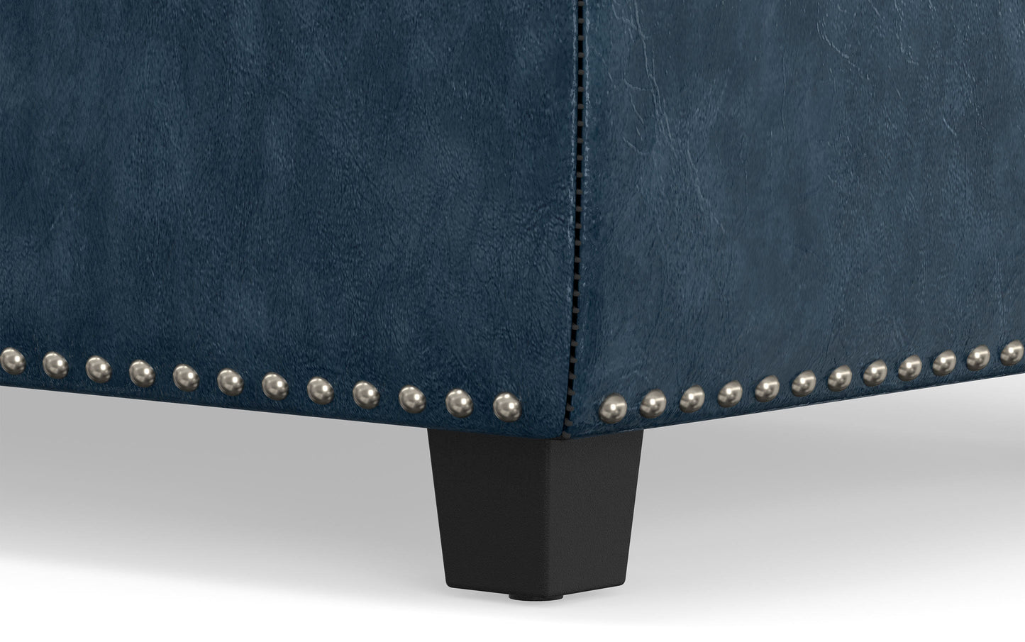 Hamilton Storage Ottoman in Vegan Leather