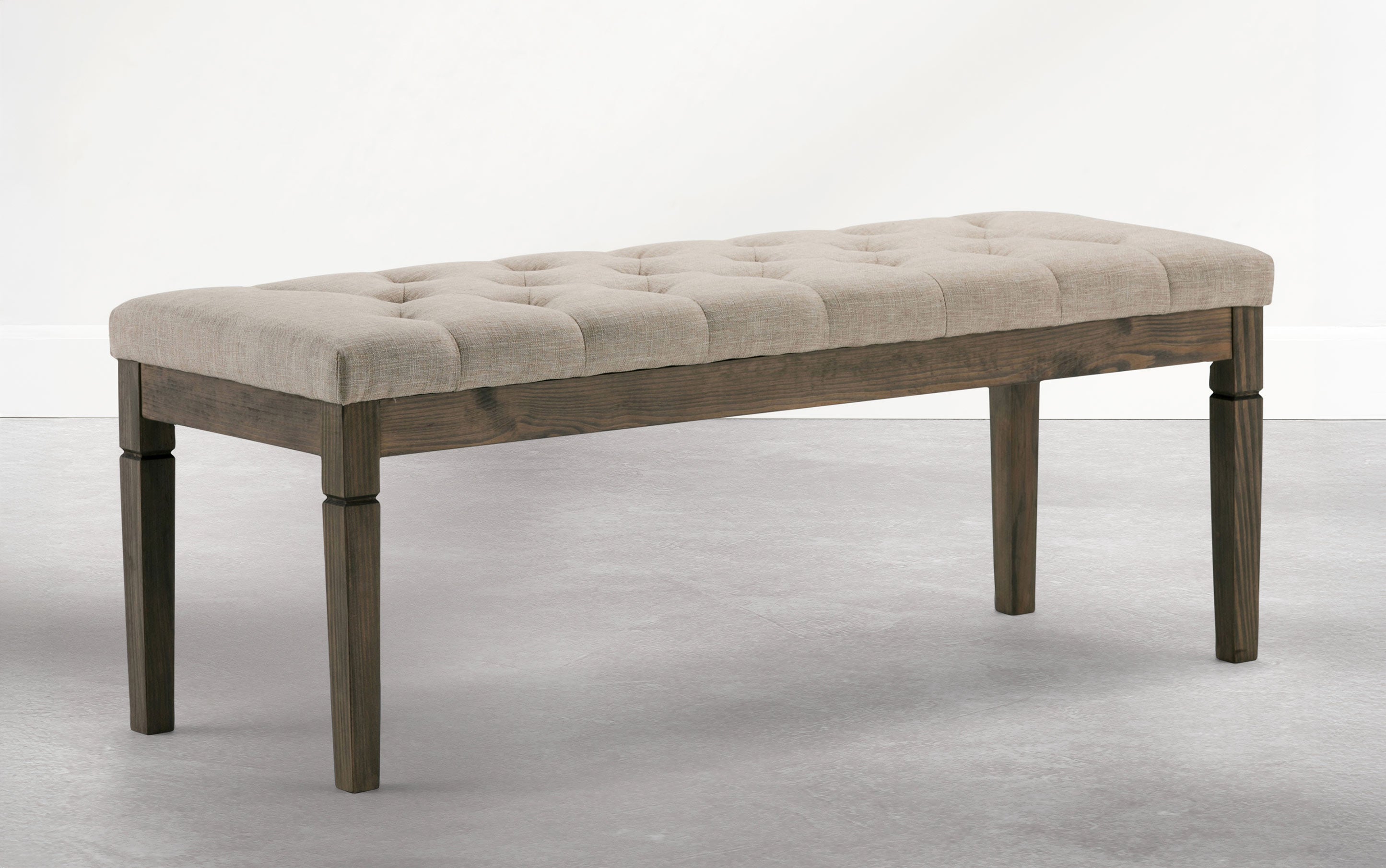 Waverly Tufted Ottoman Bench - Thumbnail 3