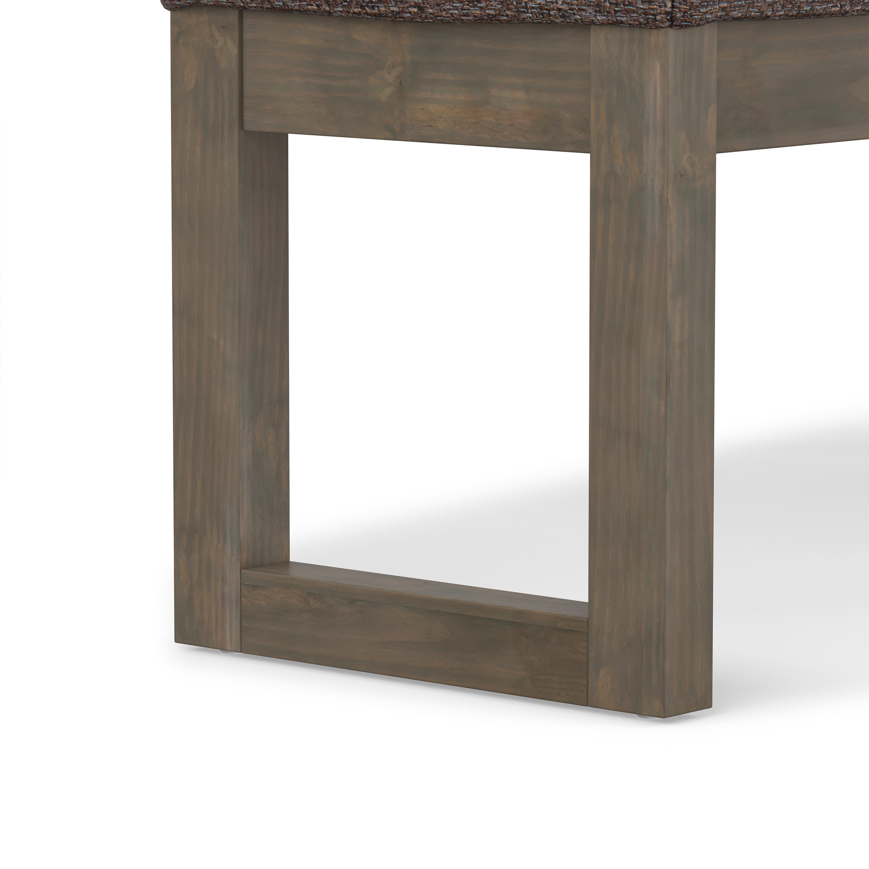 Large Tweed Ottoman | Milltown Large Ottoman Bench – Simpli Home