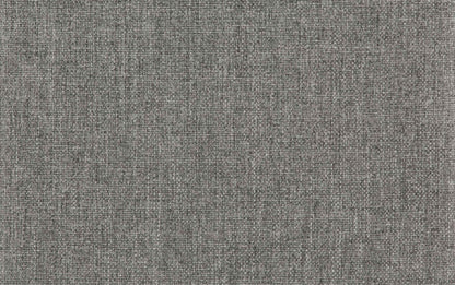 Parisian Grey Linen Style Fabric | Milltown Large Ottoman Bench in Parisian Grey