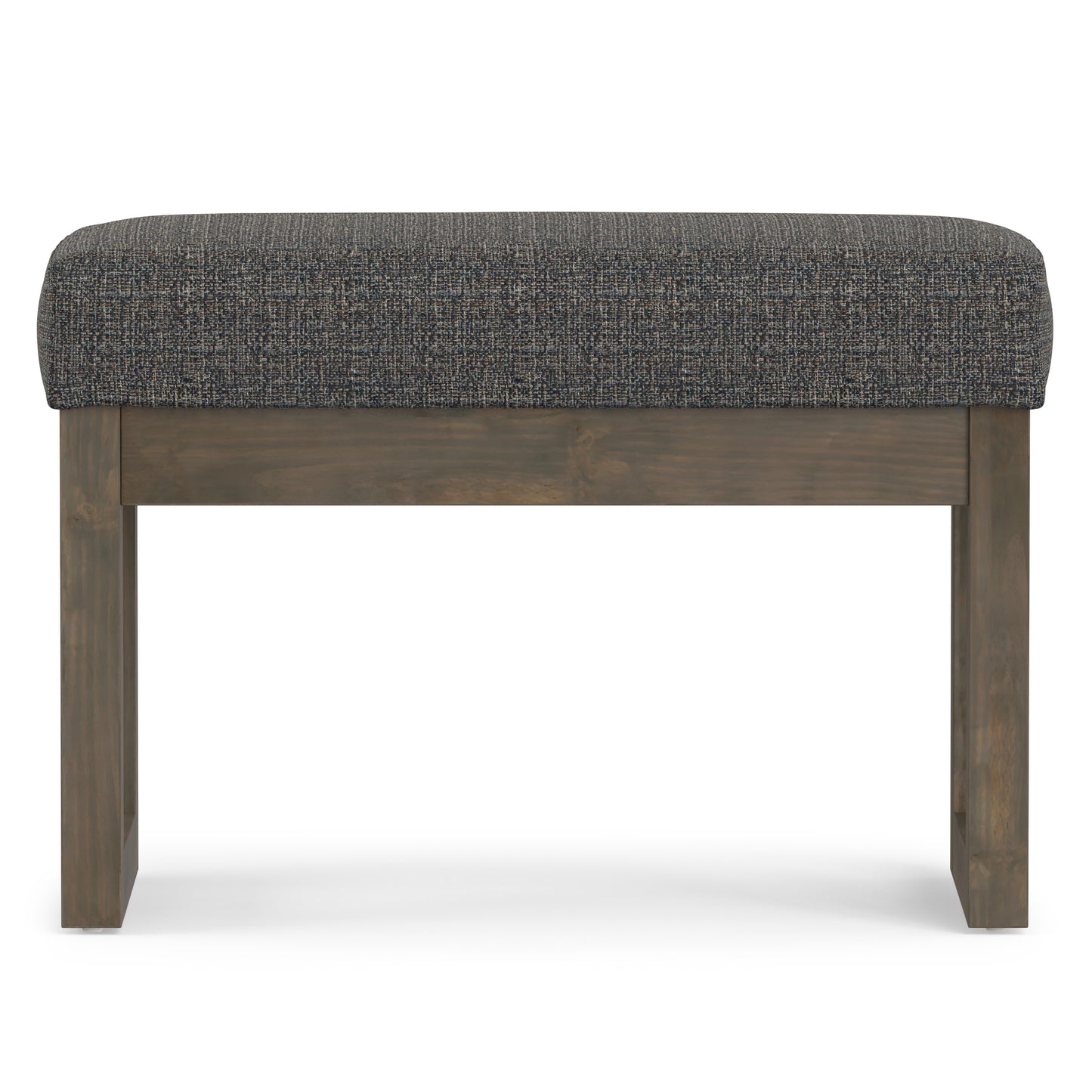 Milltown Small Ottoman Bench in Tweed