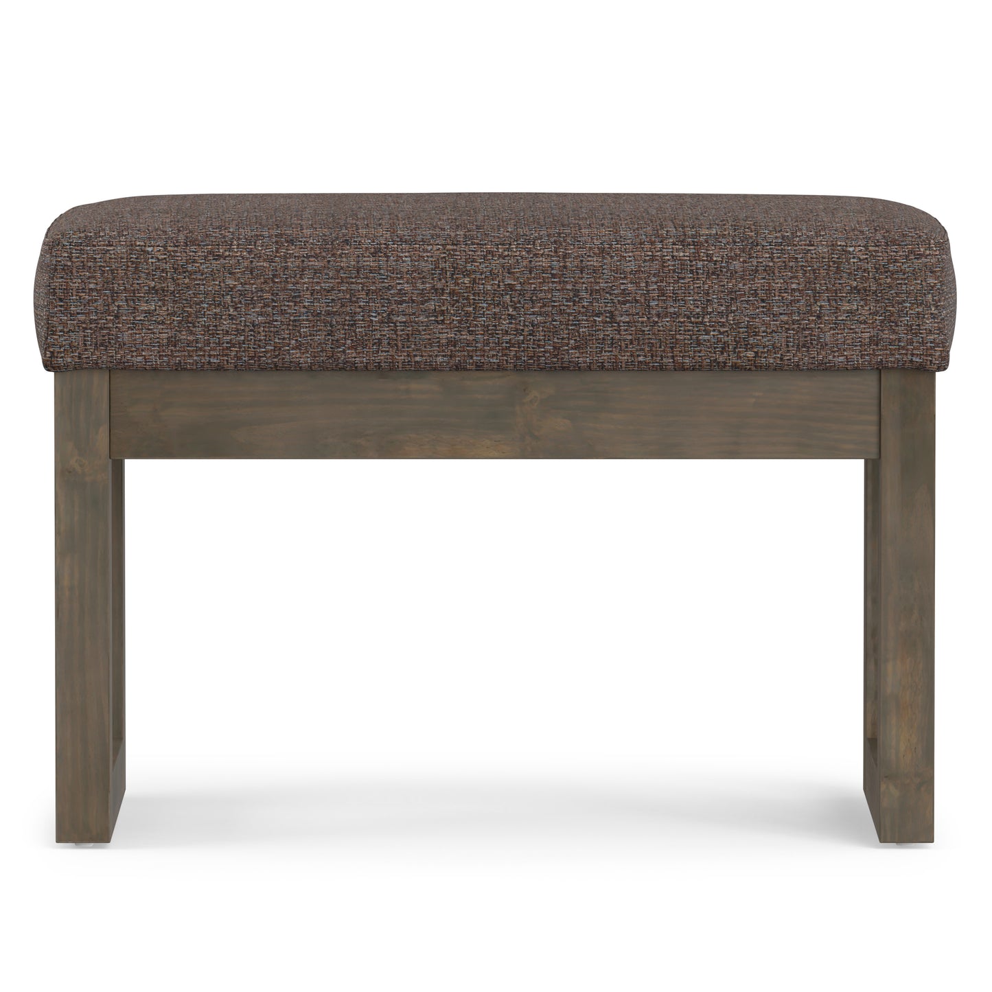 Milltown Small Ottoman Bench in Tweed