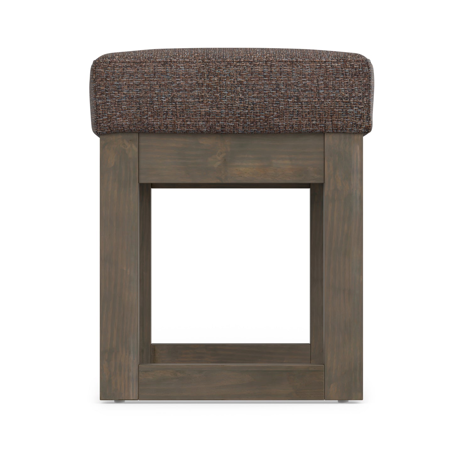 Milltown Small Ottoman Bench in Tweed