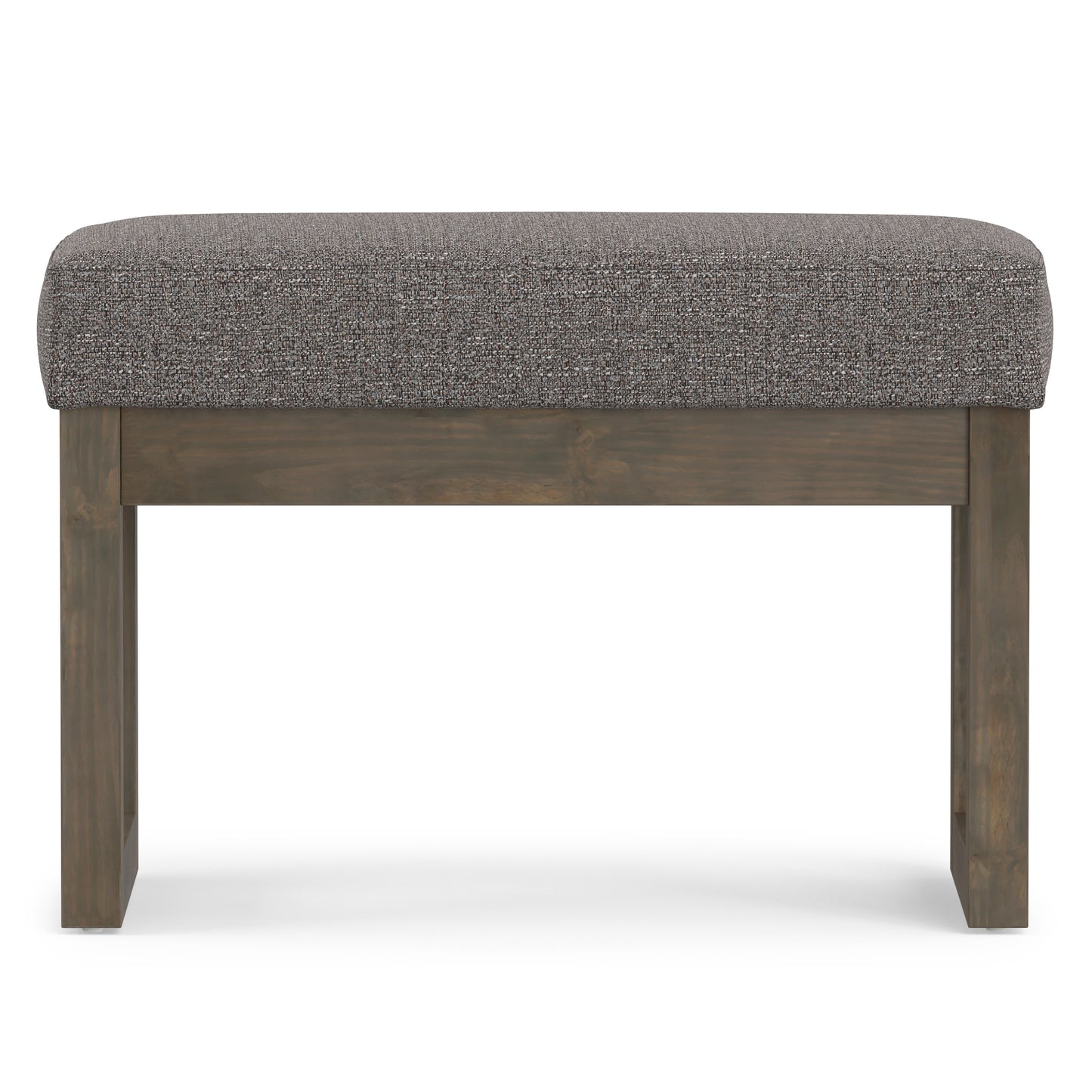 Milltown Small Ottoman Bench in Tweed