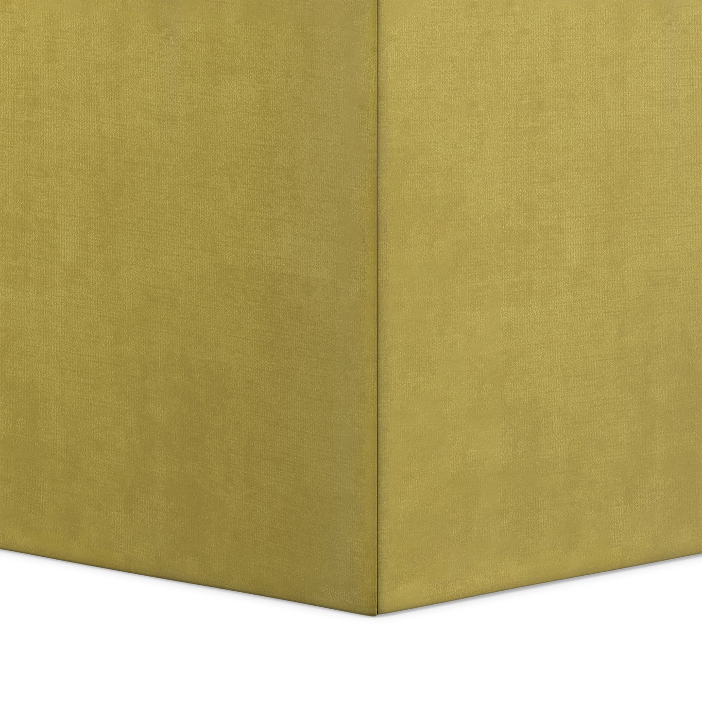 Rockwood Cube Storage Ottoman in Velvet Fabric