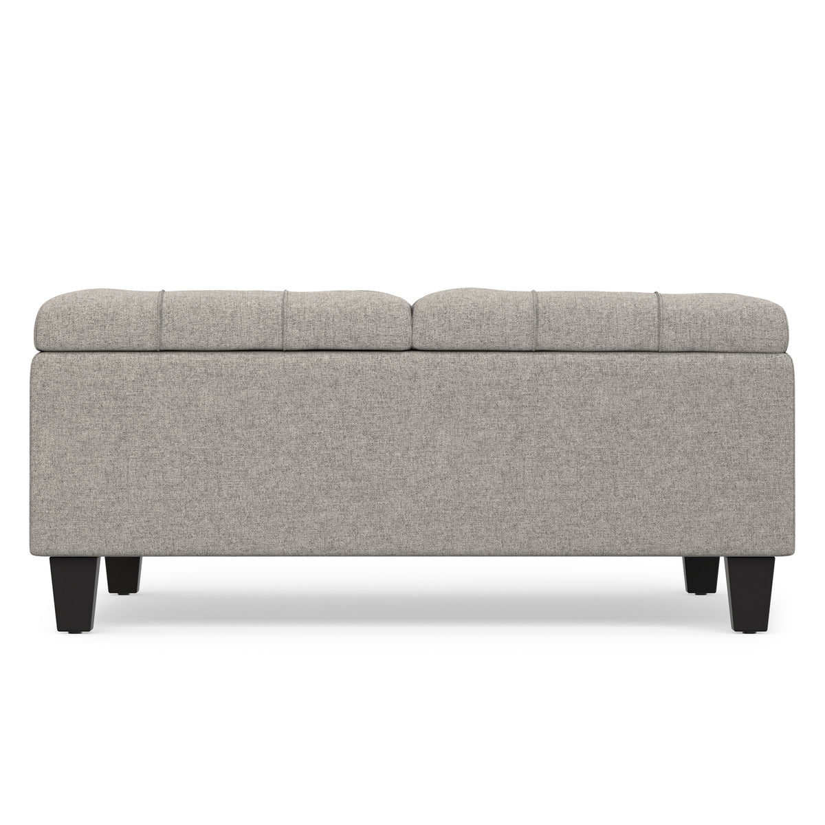 Cloud Grey Linen Style Fabric | Harrison Coffee Table Storage Ottoman