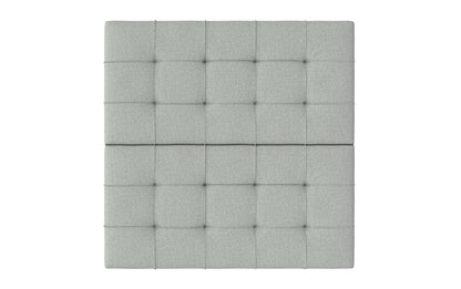 Light Stone Grey Linen Style Fabric | Harrison Coffee Table Storage Ottoman