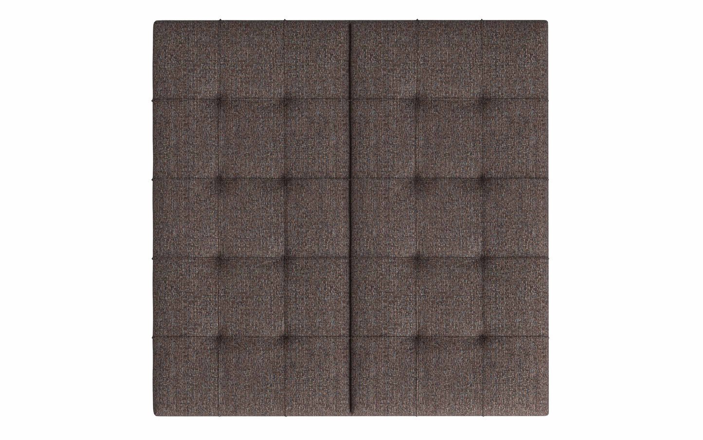 Mink Brown Tweed Style Fabric | Harrison Coffee Table Storage Ottoman