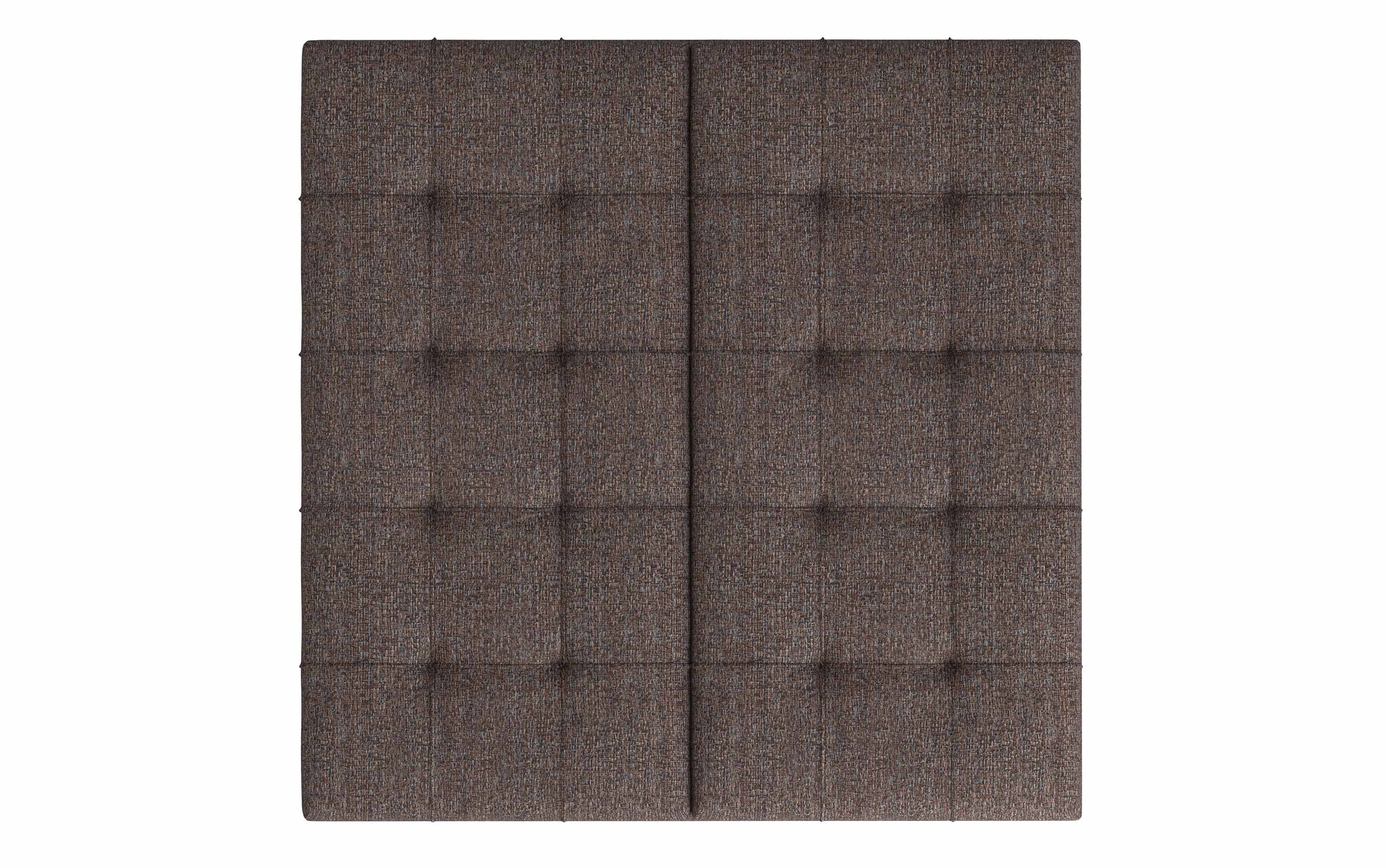 Mink Brown Tweed Style Fabric | Harrison Coffee Table Storage Ottoman