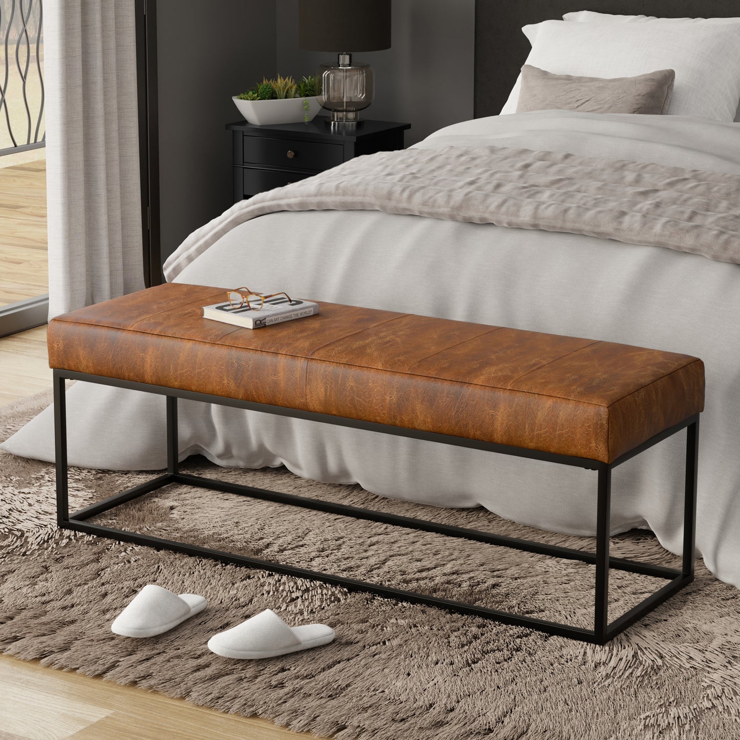 Candice Ottoman Bench