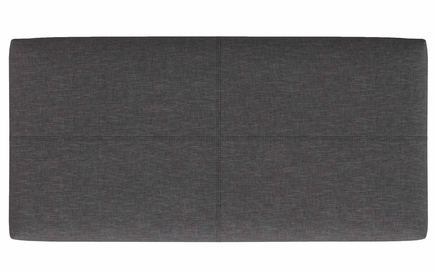 Gabbie Rectangular Storage Ottoman in Linen