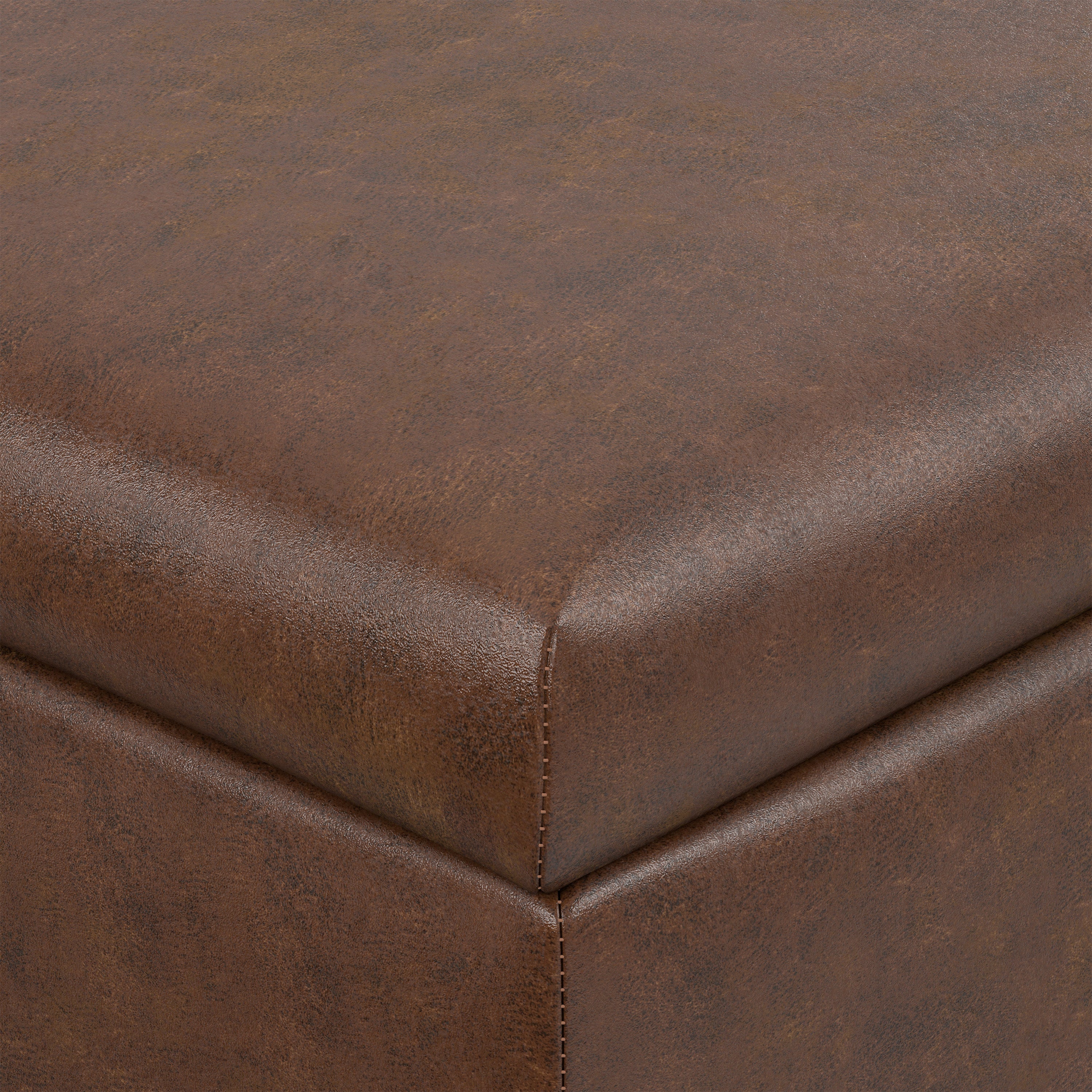 Square Storage Ottoman Coffee Table | Gabbie Coffee Table – Simpli