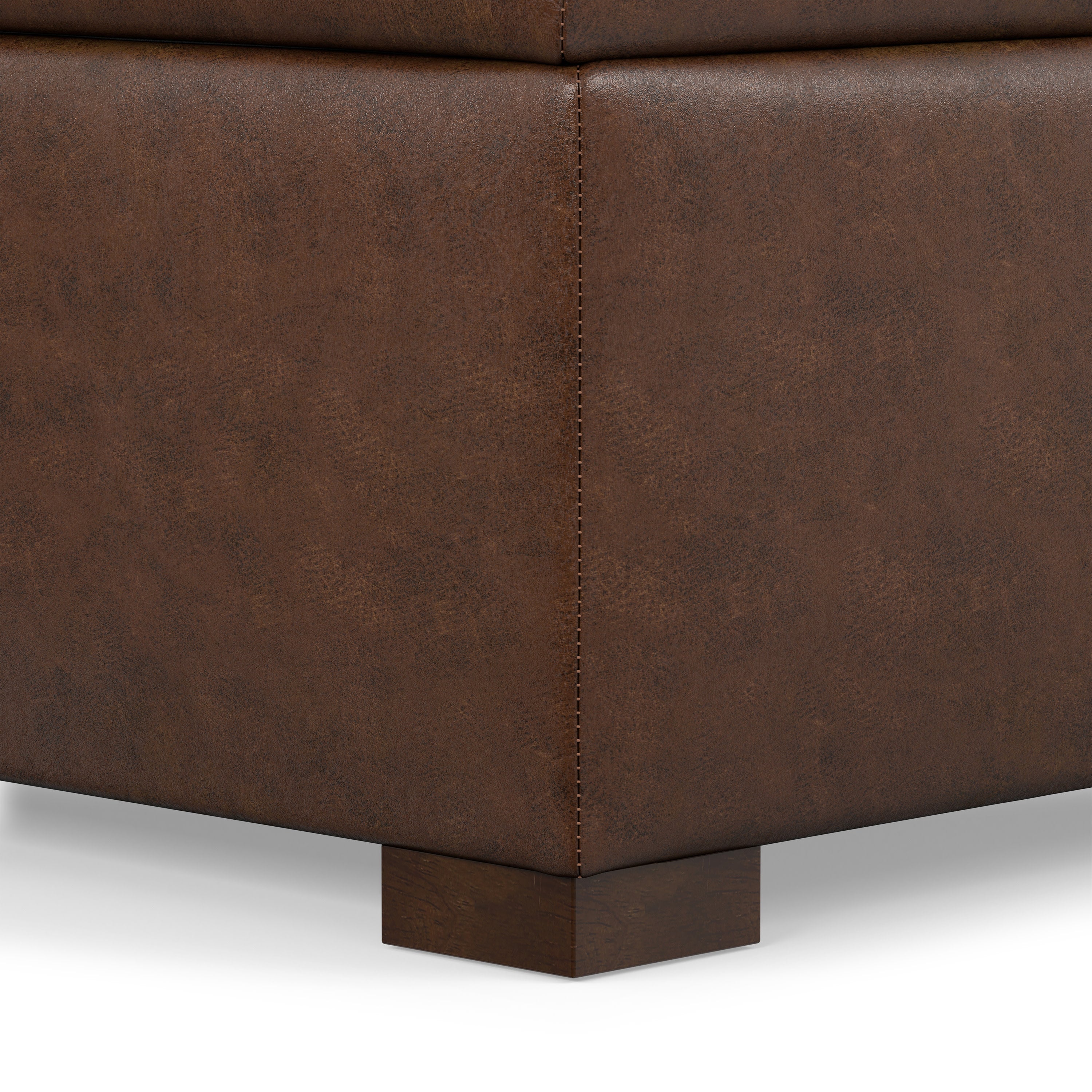 Square Storage Ottoman Coffee Table | Gabbie Coffee Table – Simpli