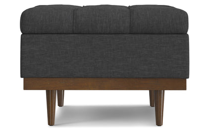 Slate grey Linen Style Fabric | Mariah Coffee Table Storage Ottoman