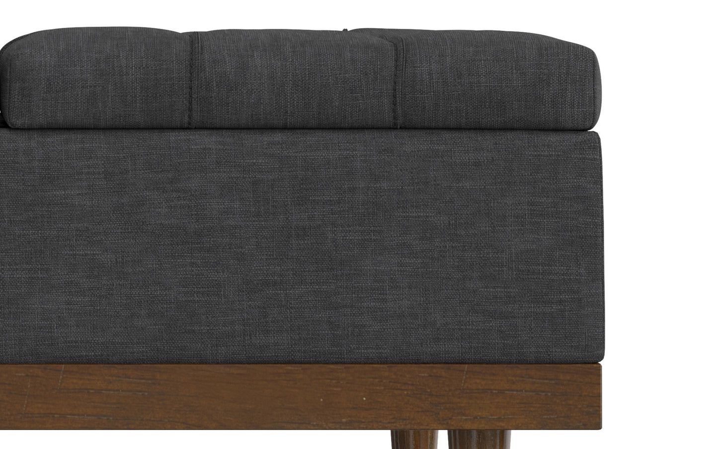 Mariah Lift Top Table Storage Ottoman in Linen