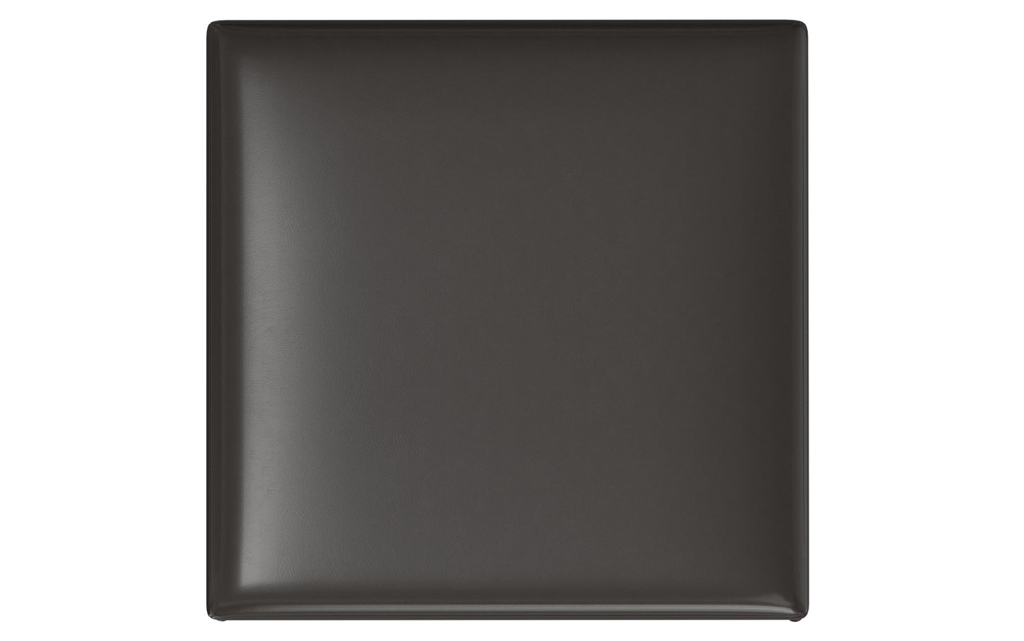 Owen Medium Square Table Ottoman in Vegan Leather