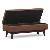 Distressed Saddle Brown