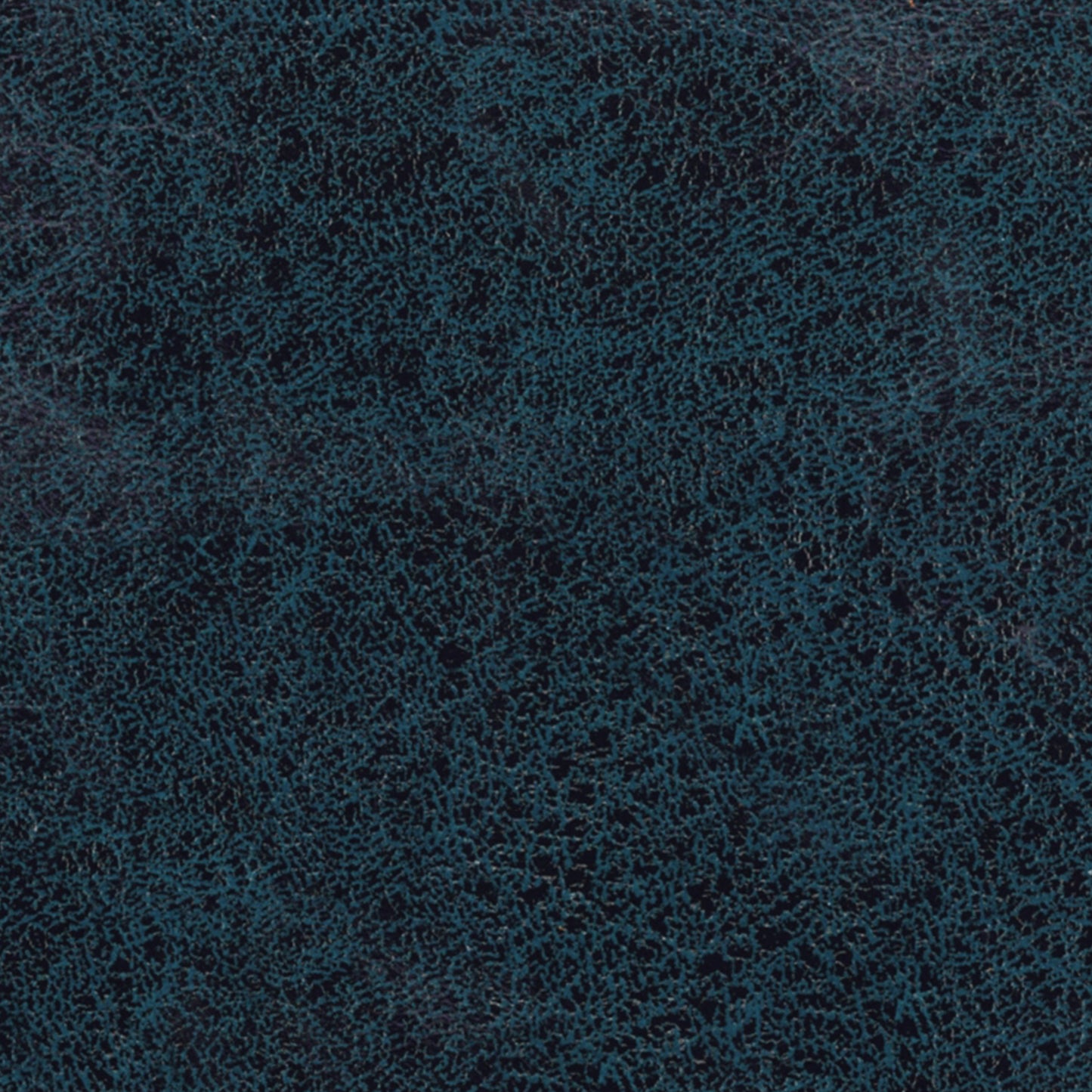 Distressed Dark Blue Distressed Vegan Leather | Owen Small Coffee Table Ottoman in Distressed Vegan Leather