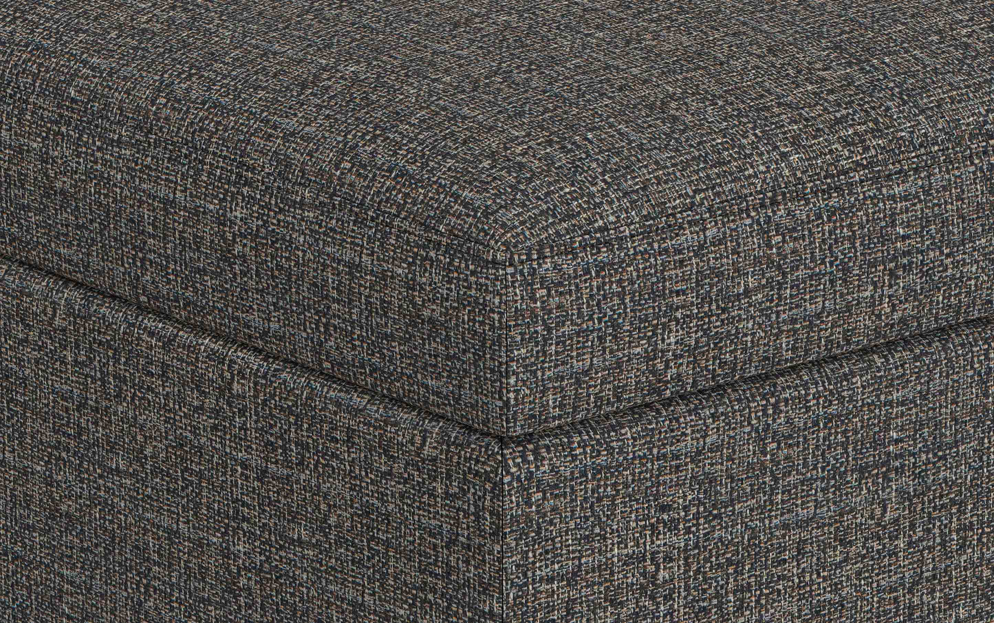 Owen Small Coffee Table Ottoman in Tweed