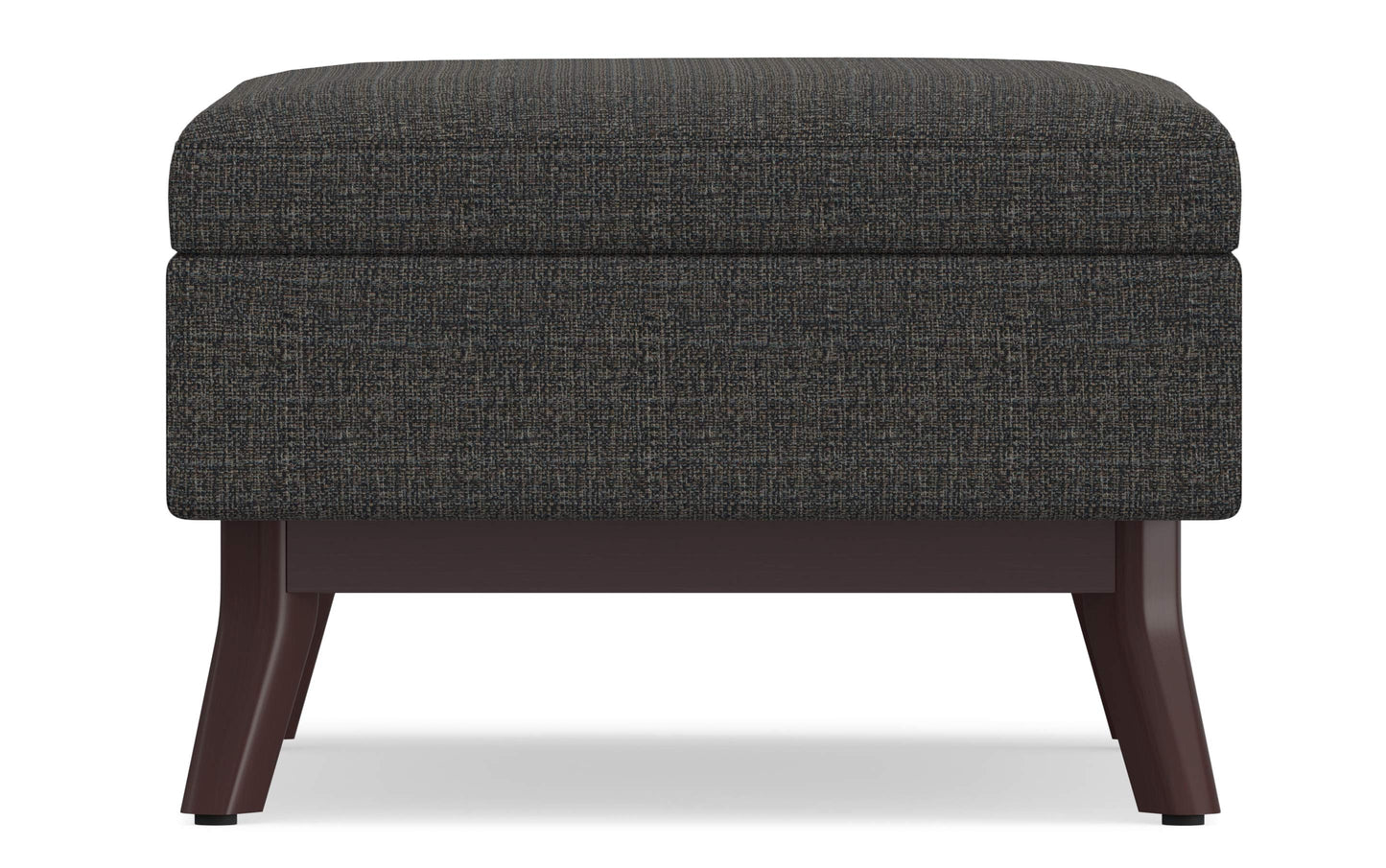 Ebony Tweed Style Fabric | Owen Coffee Table Ottoman with Storage