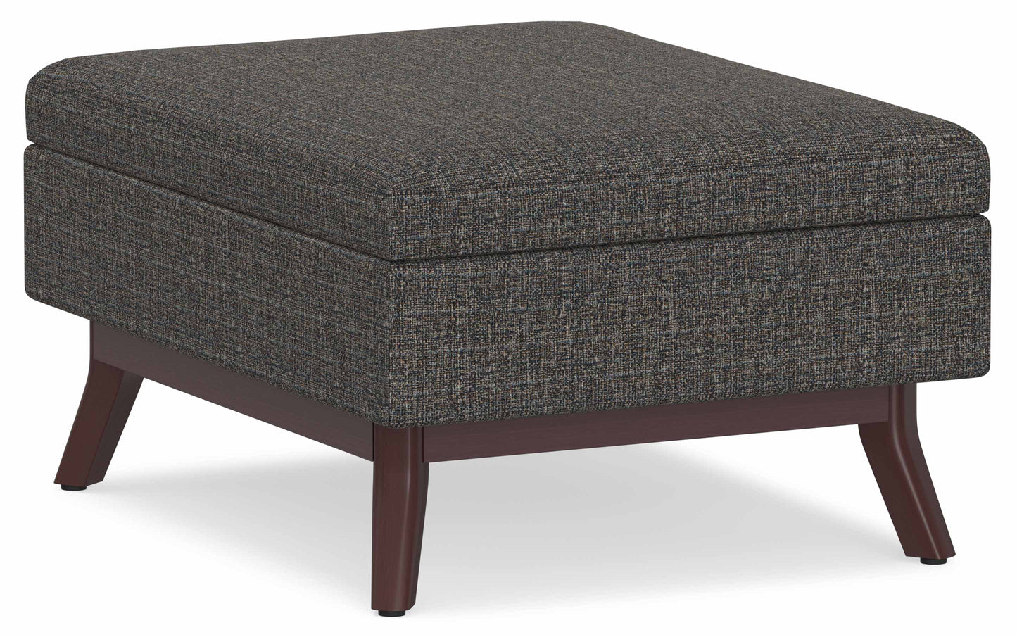 Owen Small Coffee Table Ottoman in Tweed