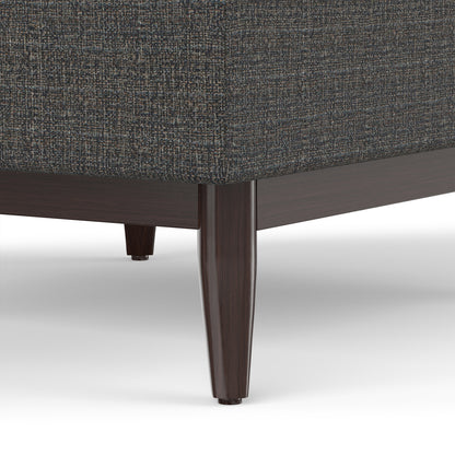 Ebony Tweed Style Fabric | Owen Coffee Table Ottoman in Tweed
