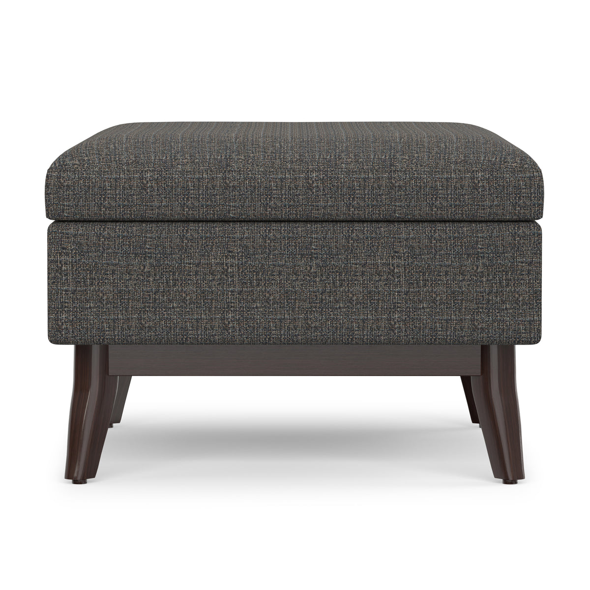 Ebony Tweed Style Fabric | Owen Coffee Table Ottoman in Tweed