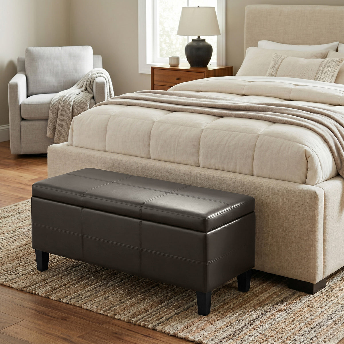 Afton Ottoman Bench
