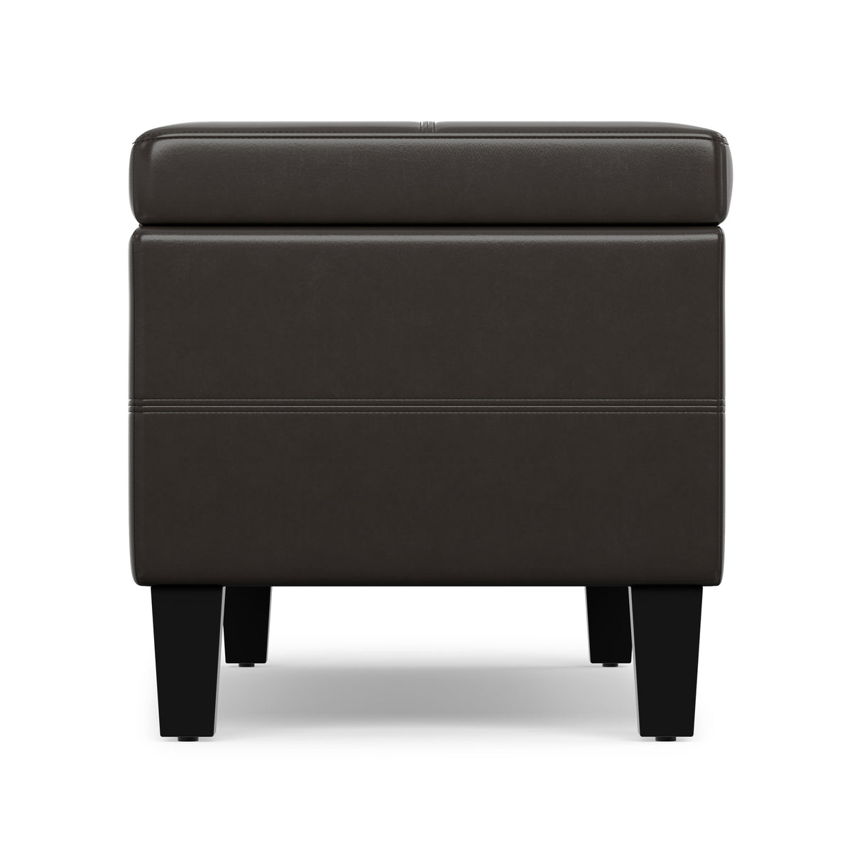 Tanners Brown | Afton Storage Ottoman Bench
