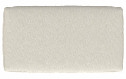Cream | Ava Mid Century Ottoman