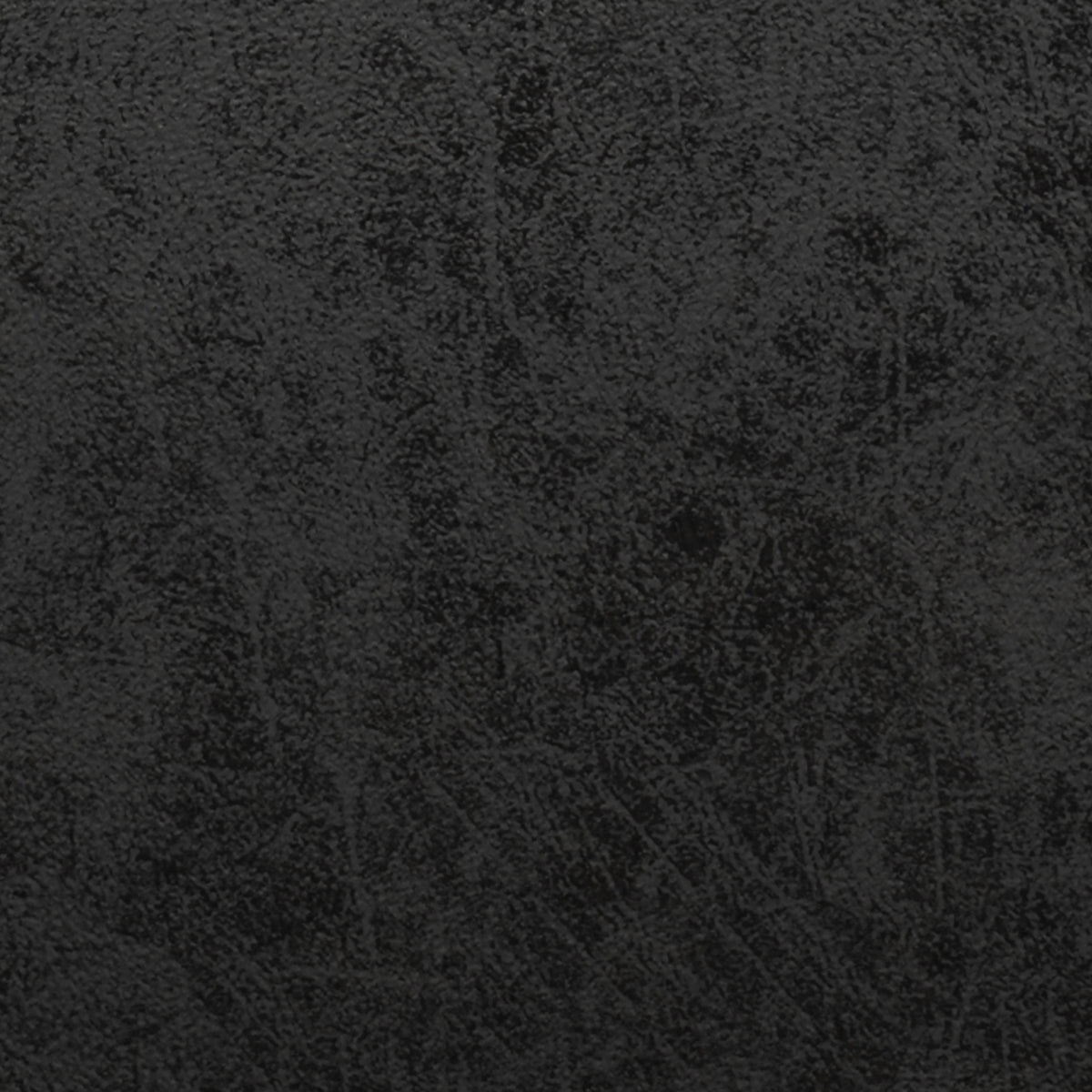 Distressed Black Distressed Vegan Leather | Carlson Ottoman Bench in Distressed Vegan Leather