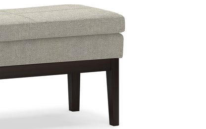 Light Grey | Carlson Ottoman Bench